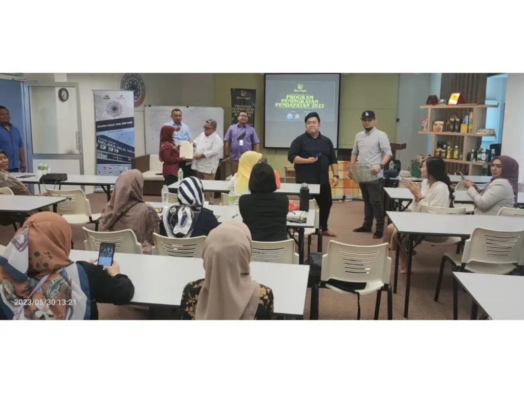 Entrepreneur development programme organised with Melaka Halal Hub